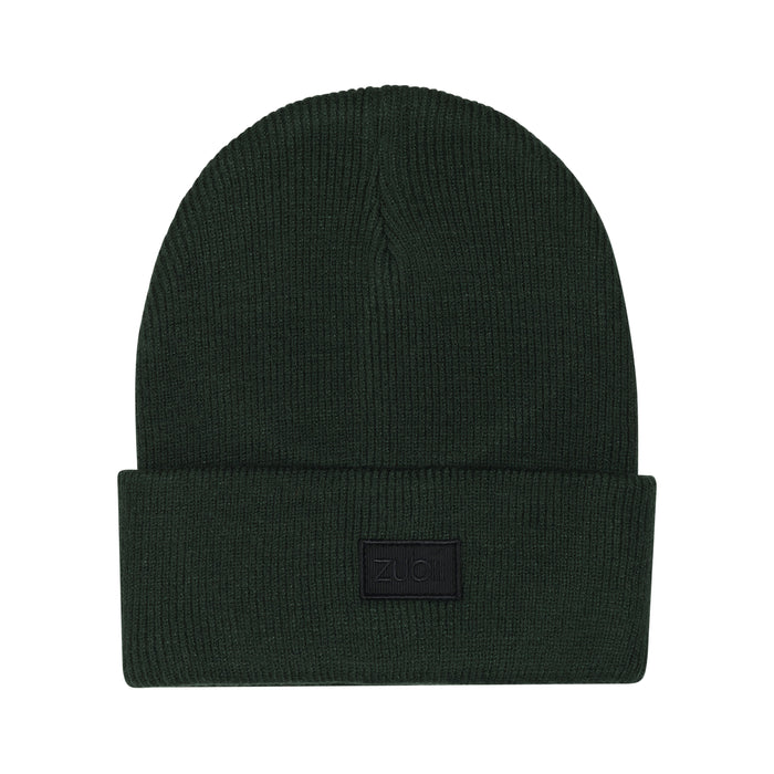 beanie ribbed with cuff - hunter-10