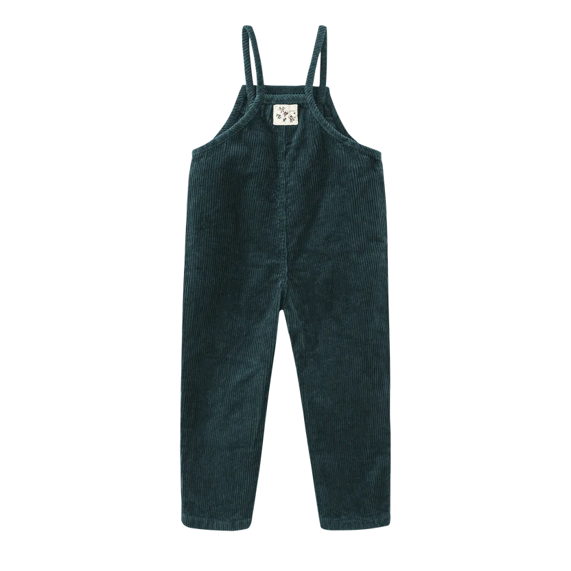 one piece thin strap overall - teal