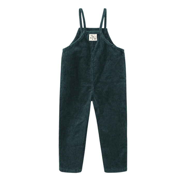 one piece thin strap overall - teal