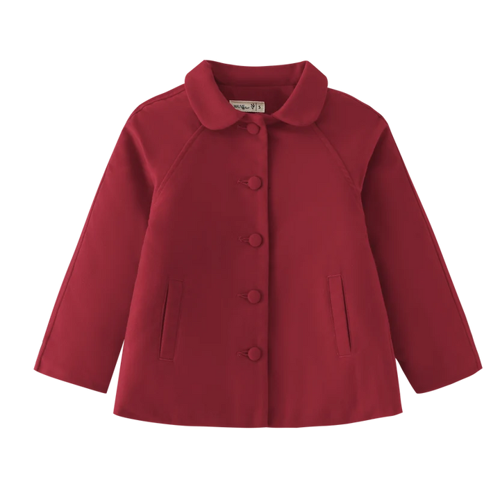jacket wool - red