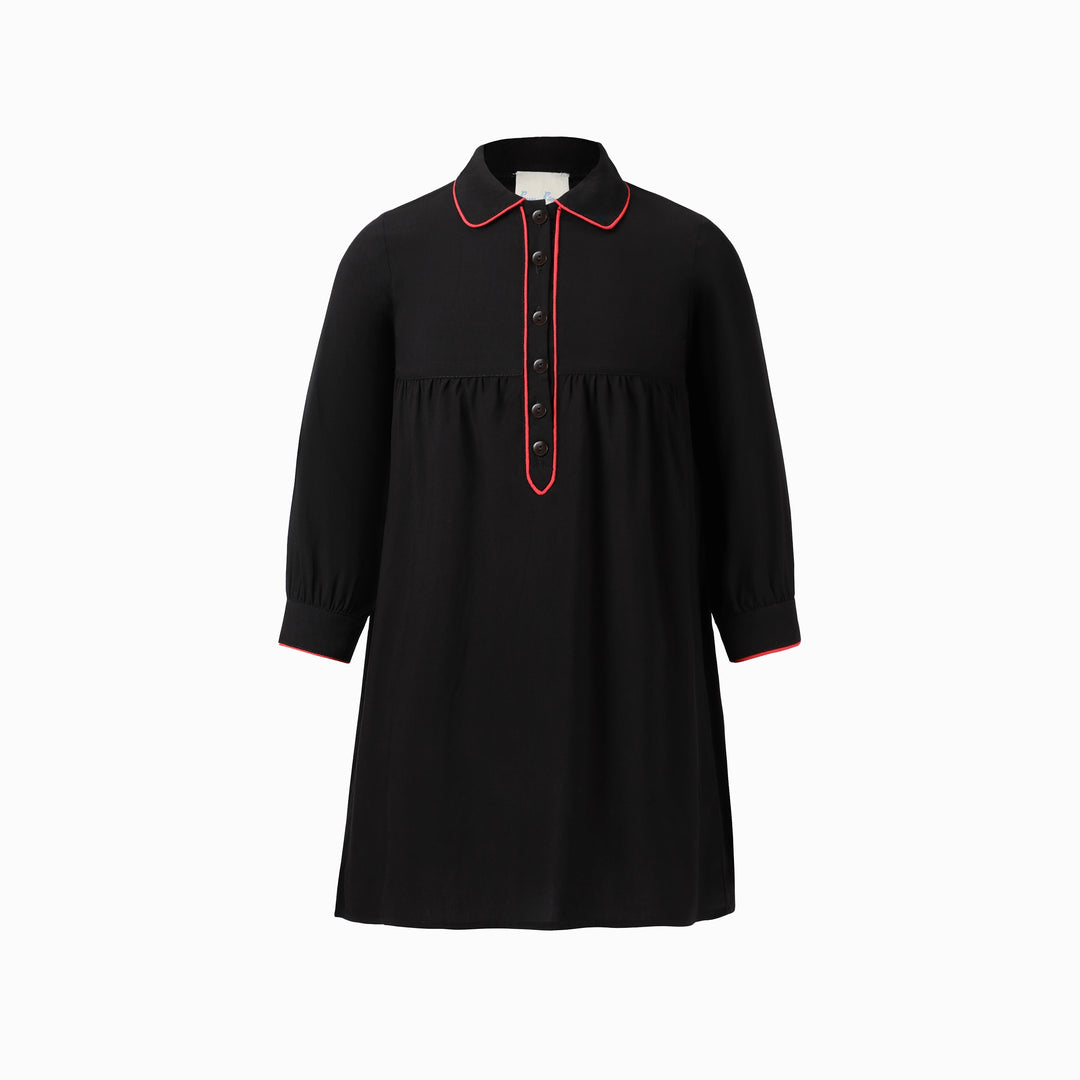 dress shirt style - black