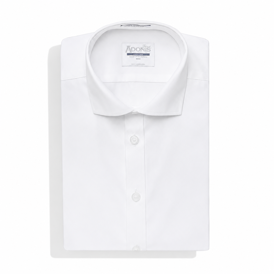 shirt l/s super stretch regular - white