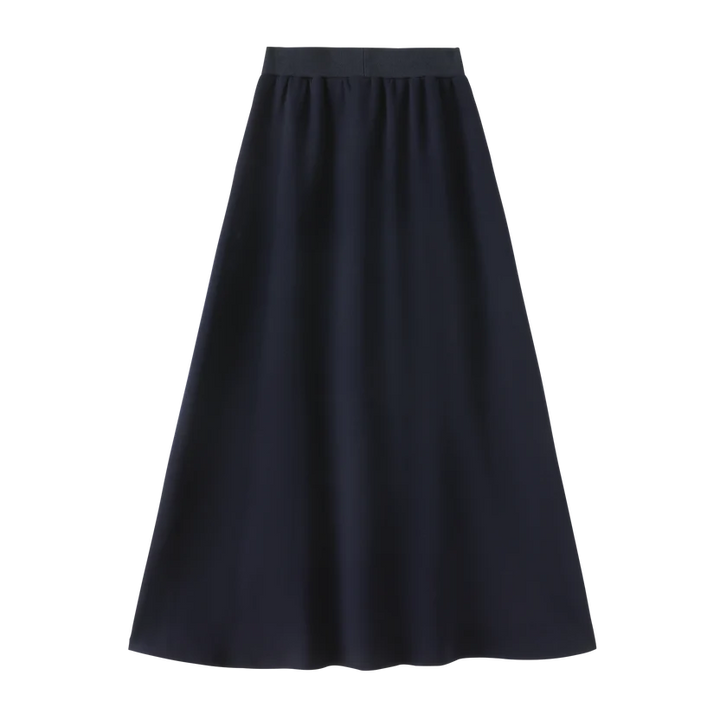 skirt ponte with pockets - navy