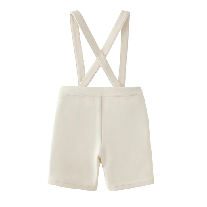 shorts suspender - cream
