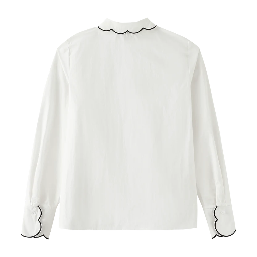 shirt l/s classic - black
