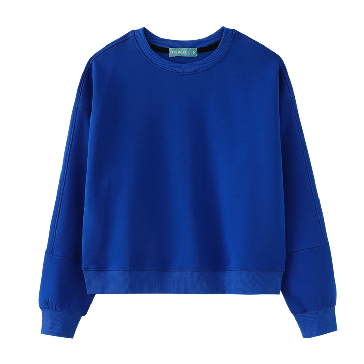 top l/s classic sweatshirt - royal blue