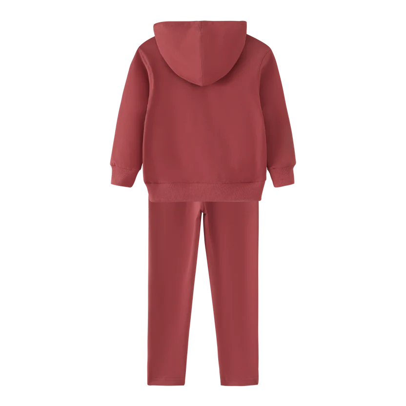 set outfit graphic tracksuit - sherbert