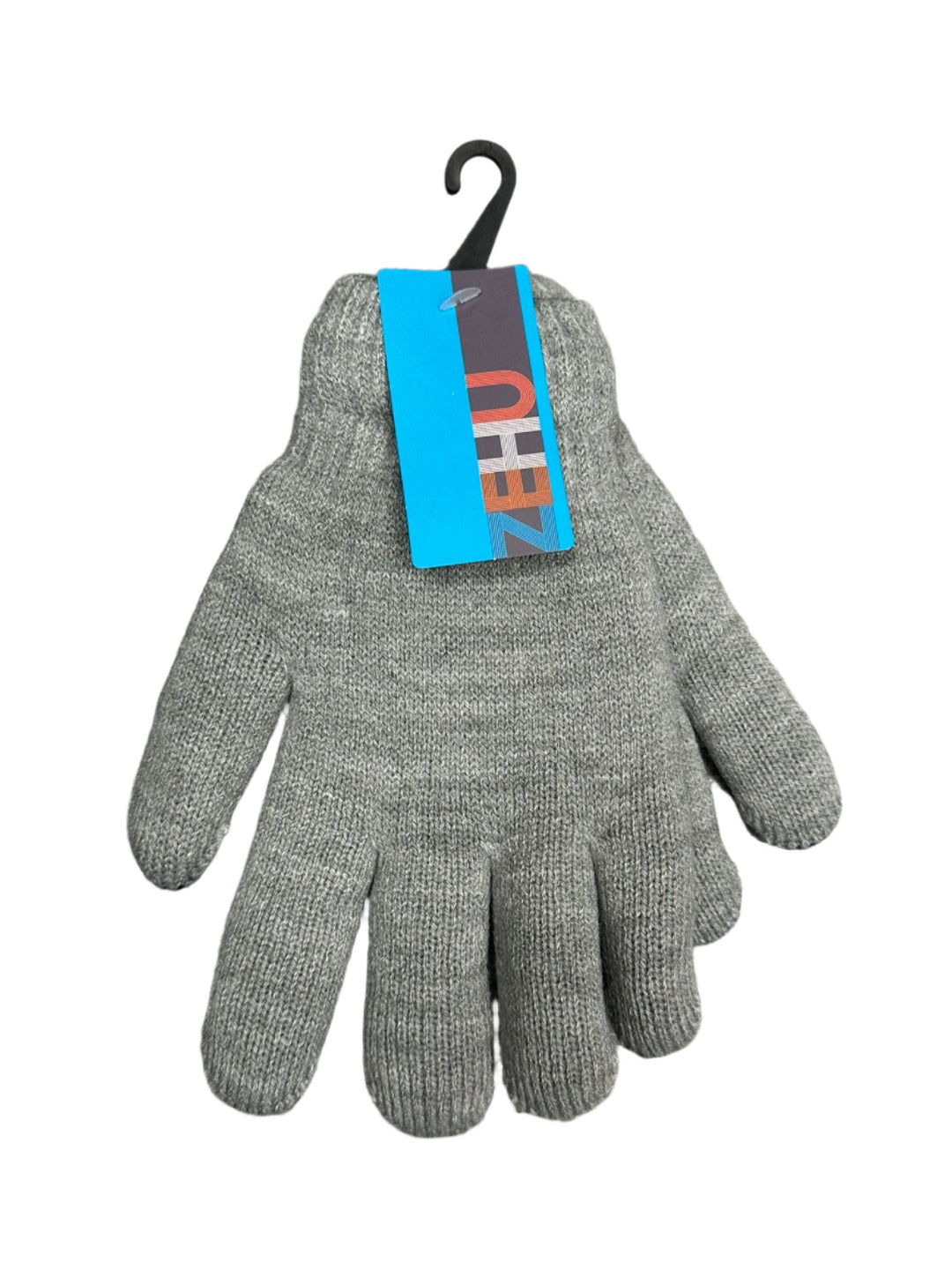 gloves double layer - light grey