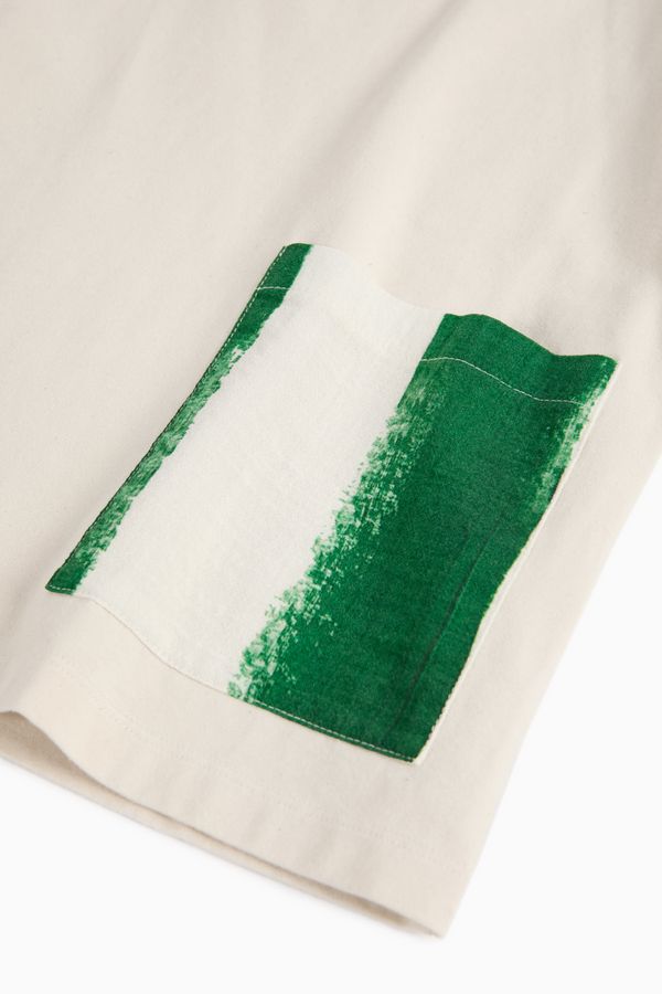 tee s/s stripe pocket - blaze-79