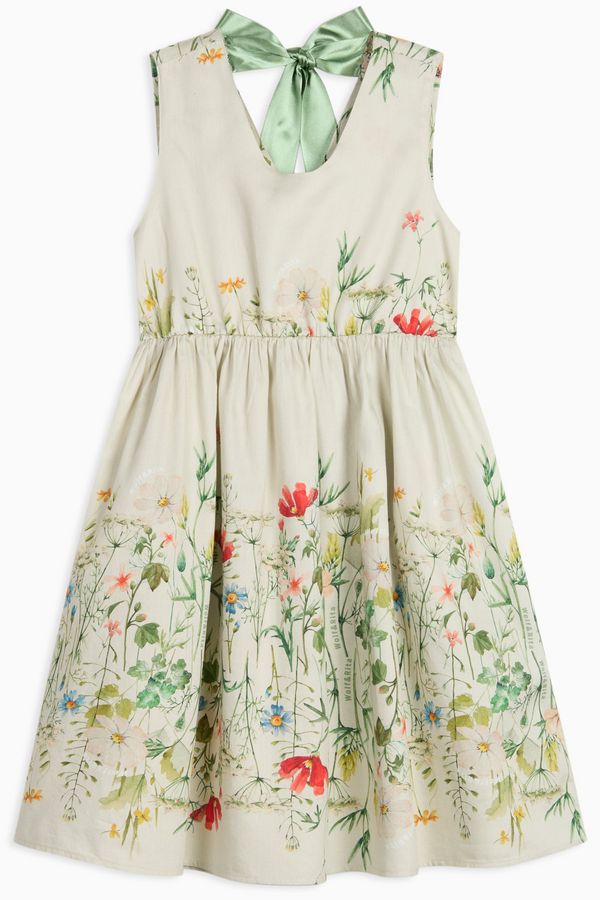 dress bloom printed bow jumper - bloom-75