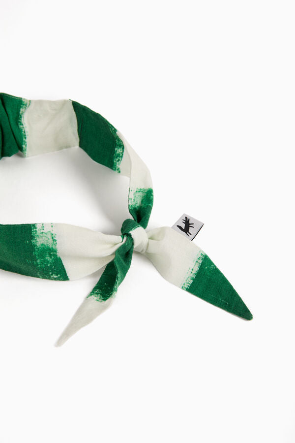 headband stripe knot - blaze-79