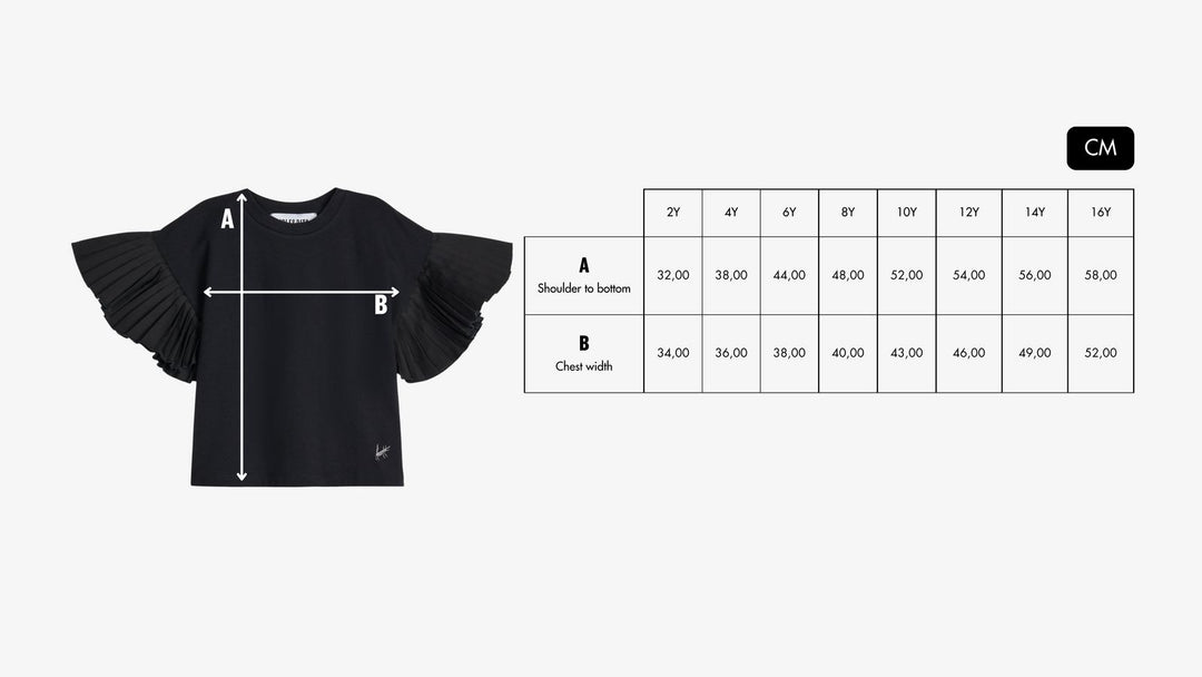 top s/s pleated flutter - ash-81