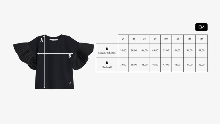 top s/s pleated flutter - ash-81