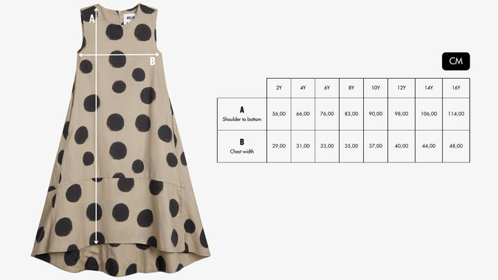 dress polka dot high low jumper - polka mocha-77