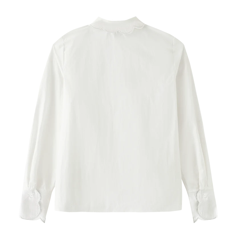 shirt l/s classic - white