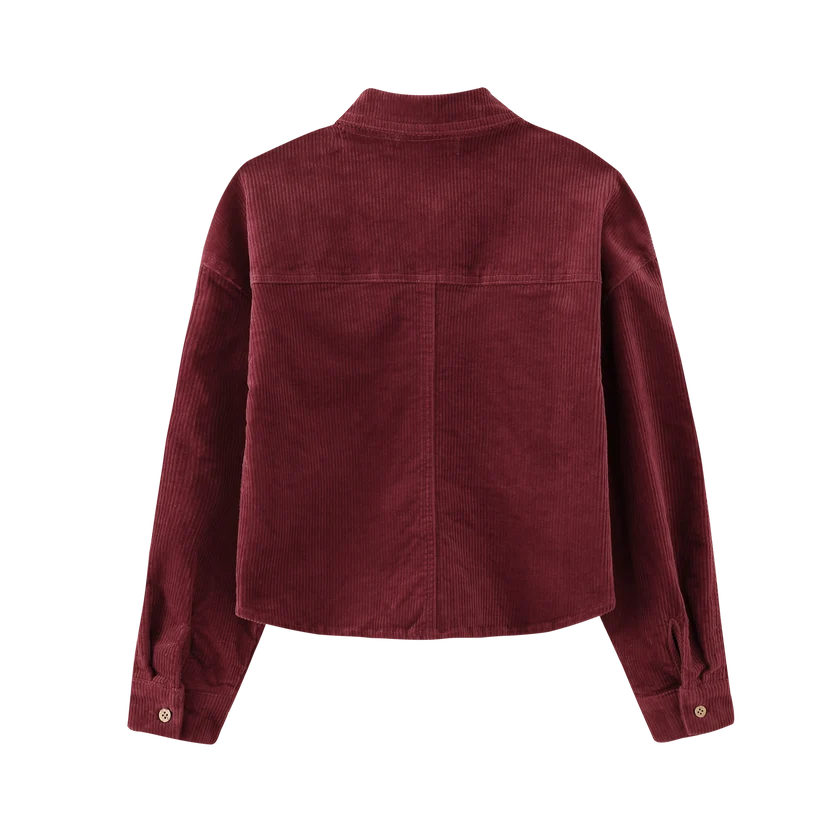 shirt l/s corduroy - sherbert