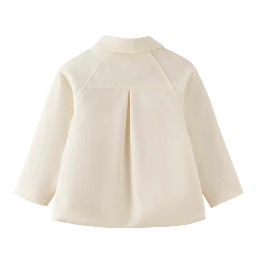 jacket wool - cream