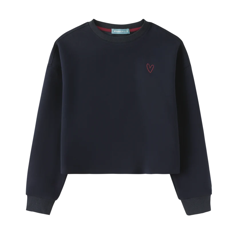 top l/s sweatshirt - navy