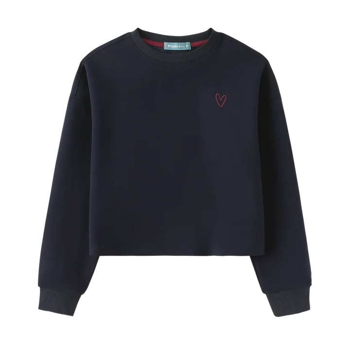 top l/s sweatshirt - navy