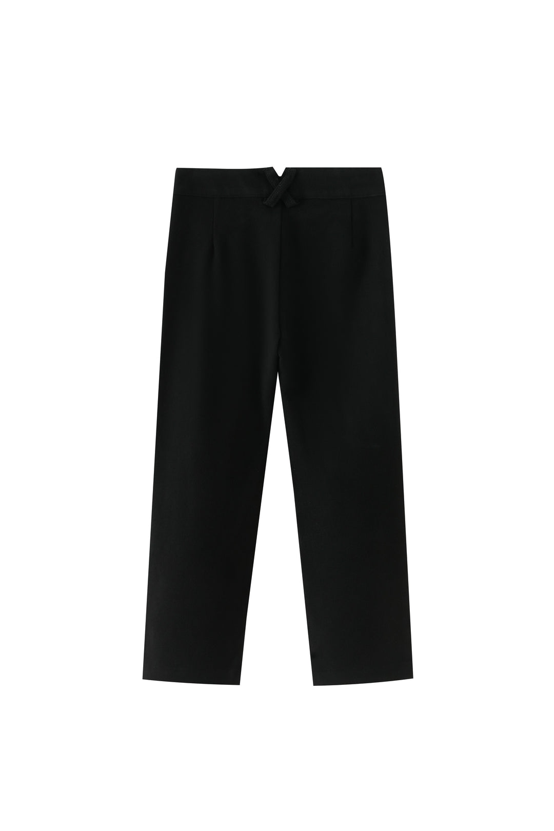 wool dress pant - black