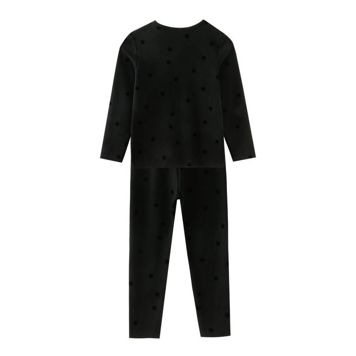 pajamas star - black