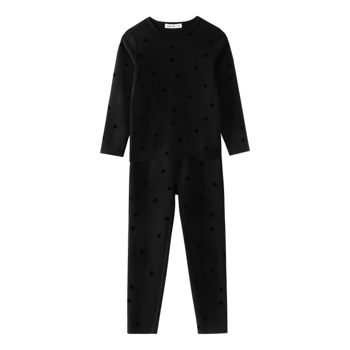 pajamas star - black