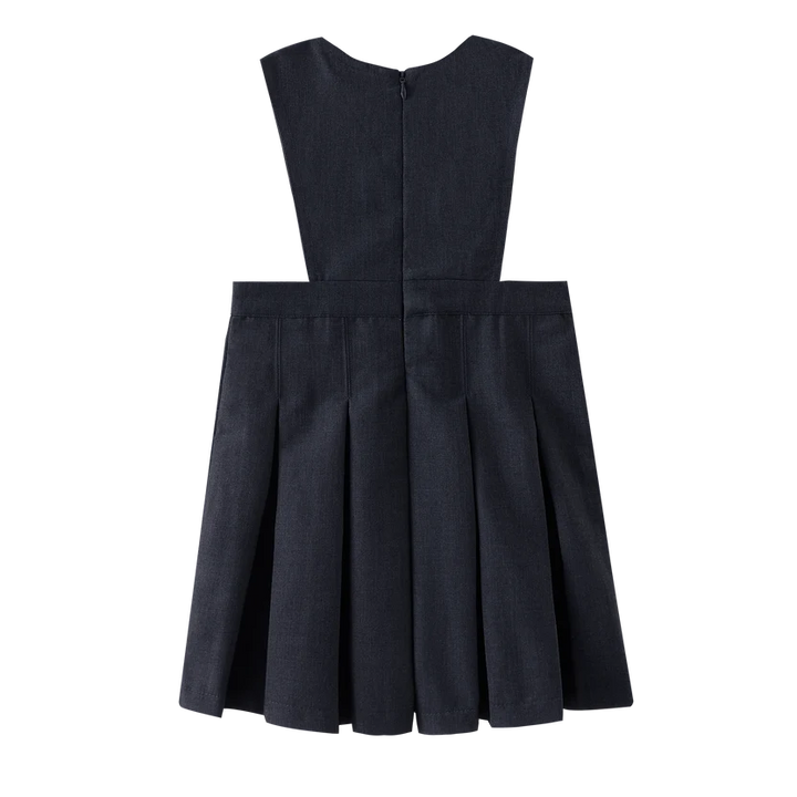 dress v neck jumper - grey