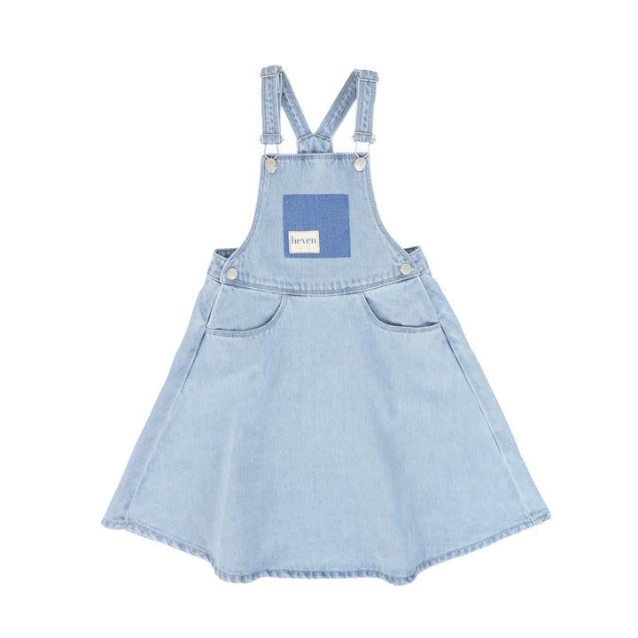 dress denim pocket jumper - denim