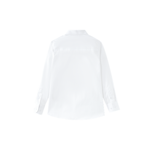 oxford shirt with pocket - white