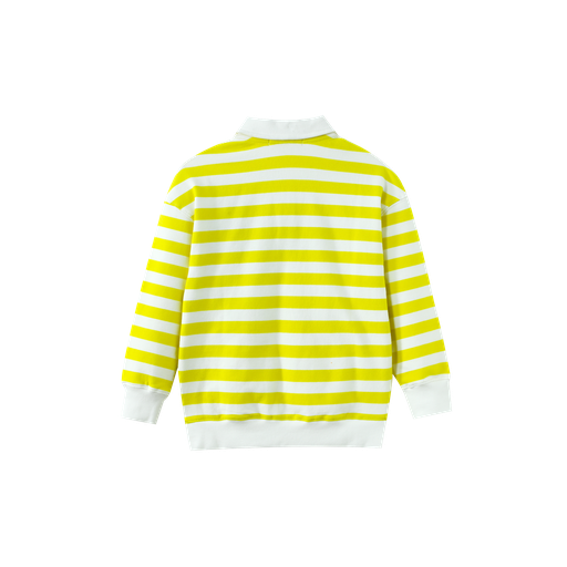 striped polo - yellow striped