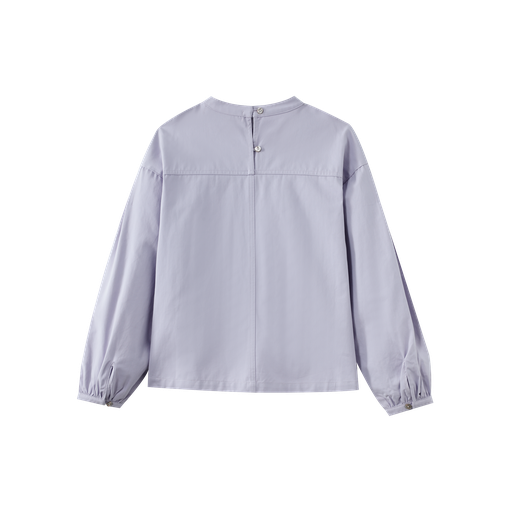 drop shoulder blouse - lavender