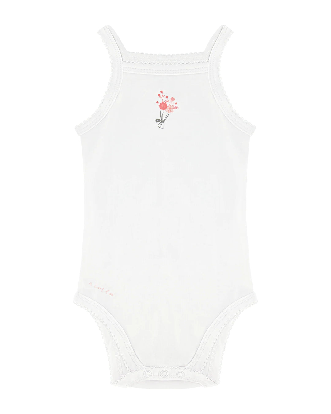 onsie sleevless 3-pack - white