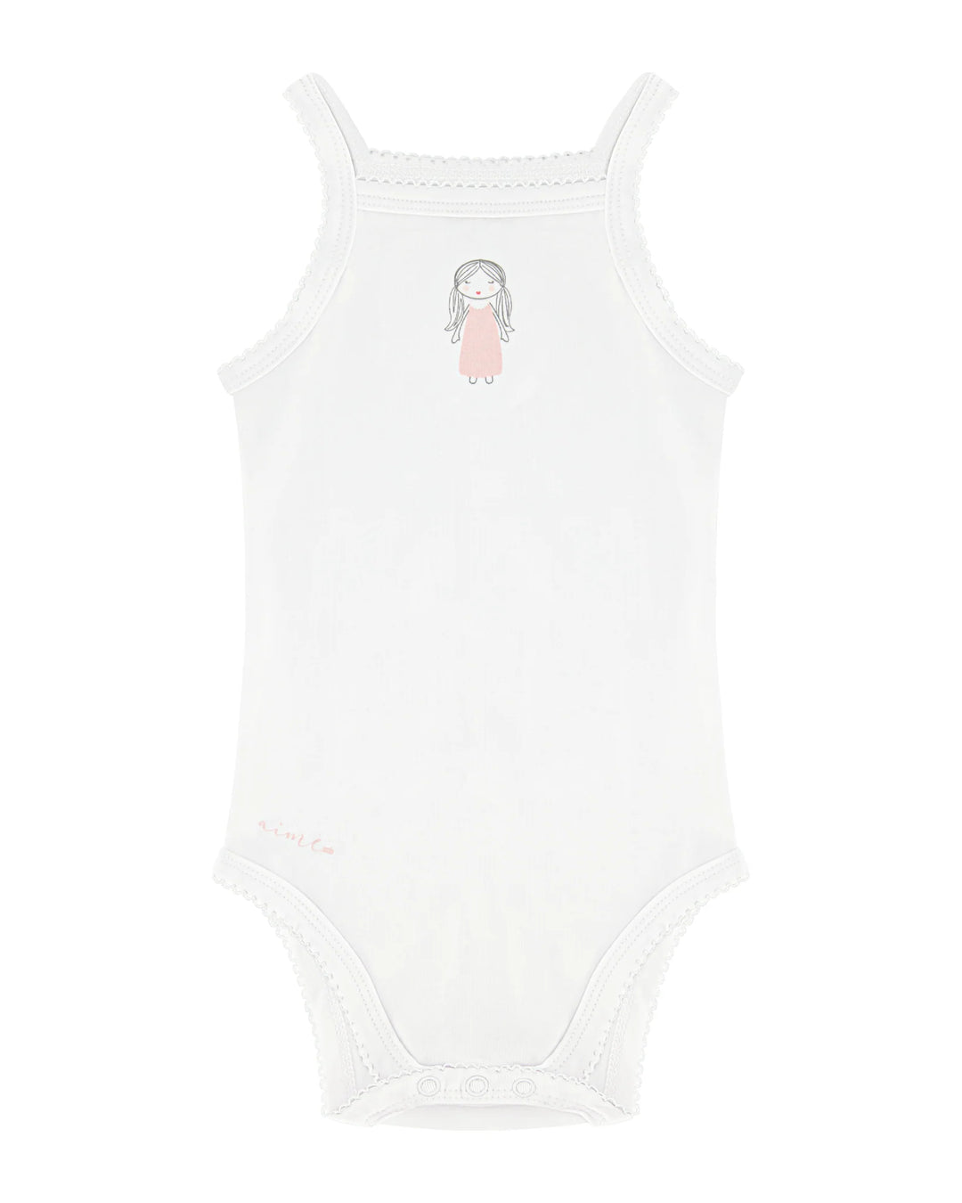 onsie sleevless 3-pack - white