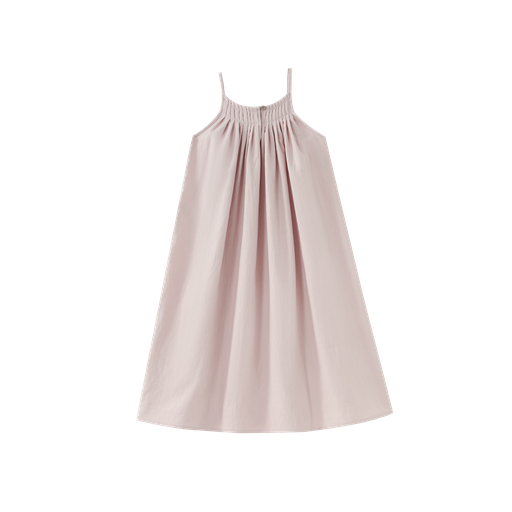 gathered maxi jumper - pink