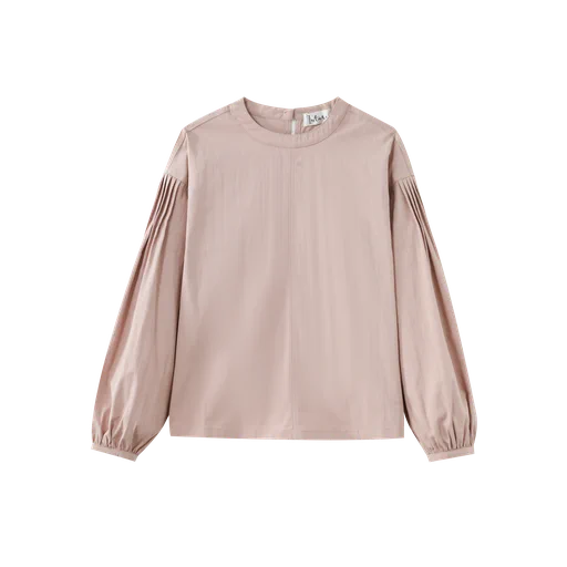 drop shoulder blouse - sherbet
