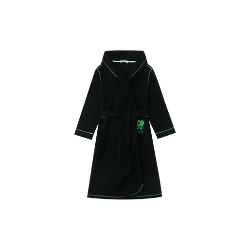 boys swim coverup - black