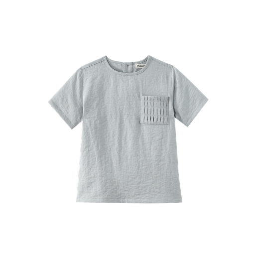 side pocket shirt - blue