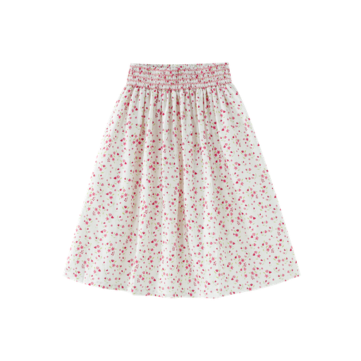 midi floral skirt - floral