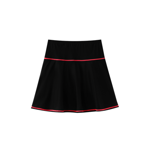girls swim skirt - black