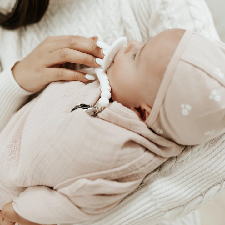 swaddle muslin 2 pack - rosewater & cranberr