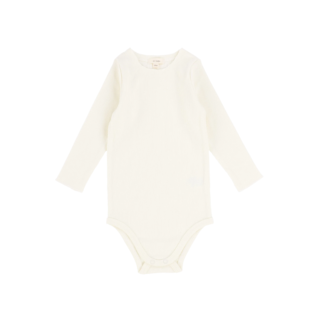 onesie l/s crewneck knit - ecru