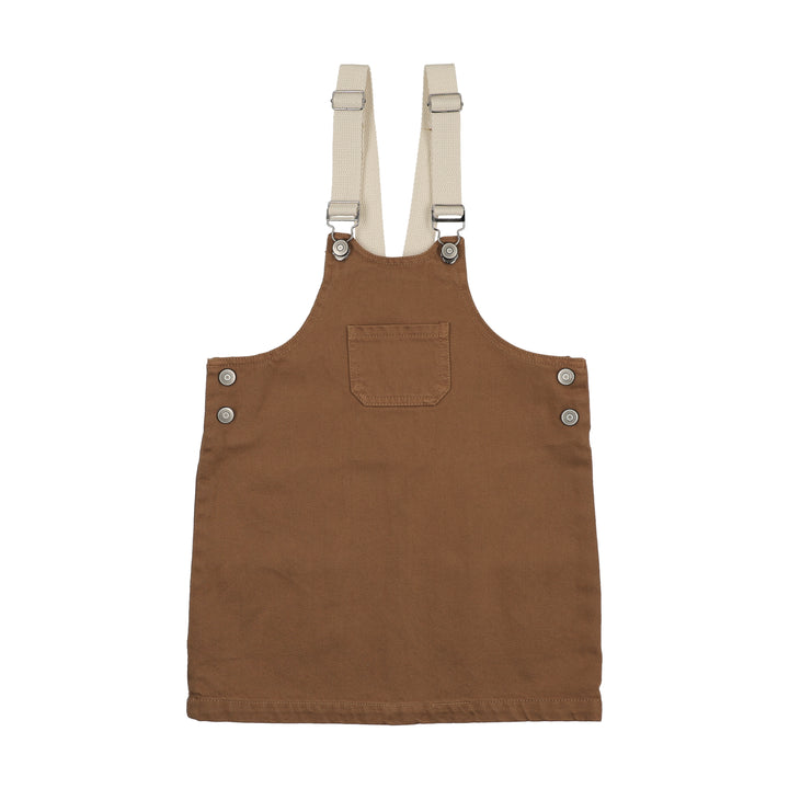 dress canvas front pocket jumper - ochre