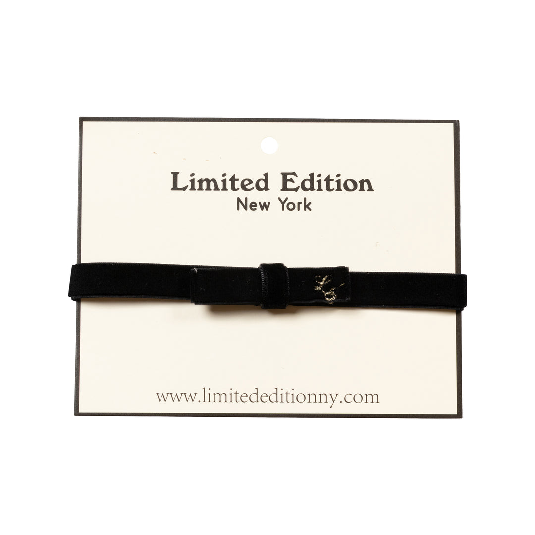 baby band two tone velvet - black-9