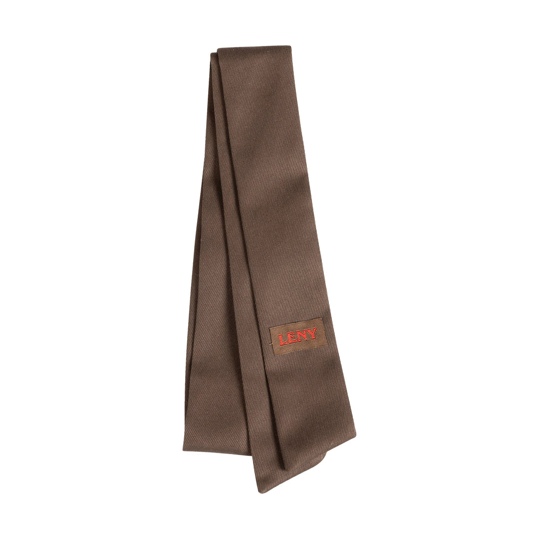 pony canvas logo patch hair tie - taupe-181