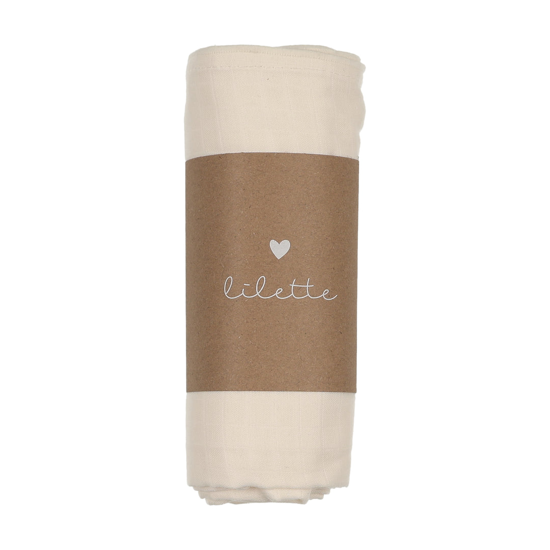 swaddle take me home bebe muslin - cream