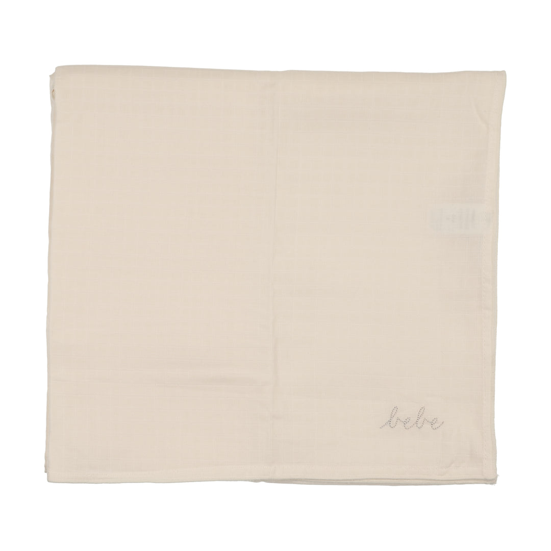 swaddle take me home bebe muslin - cream
