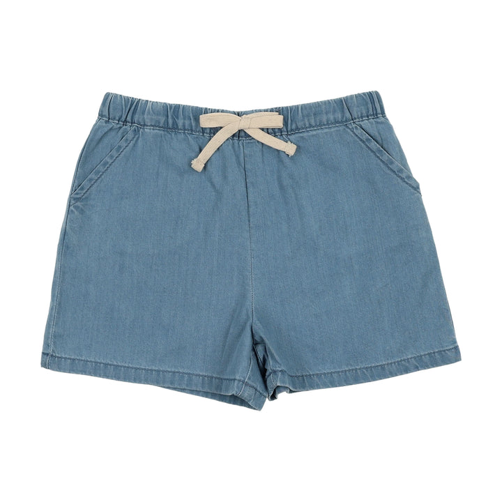 shorts denim capsule - blue tencel