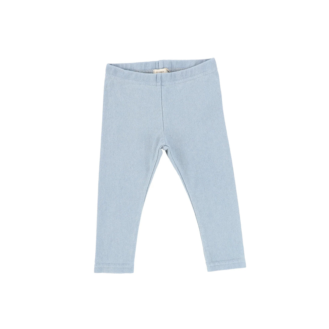leggings long - chambray