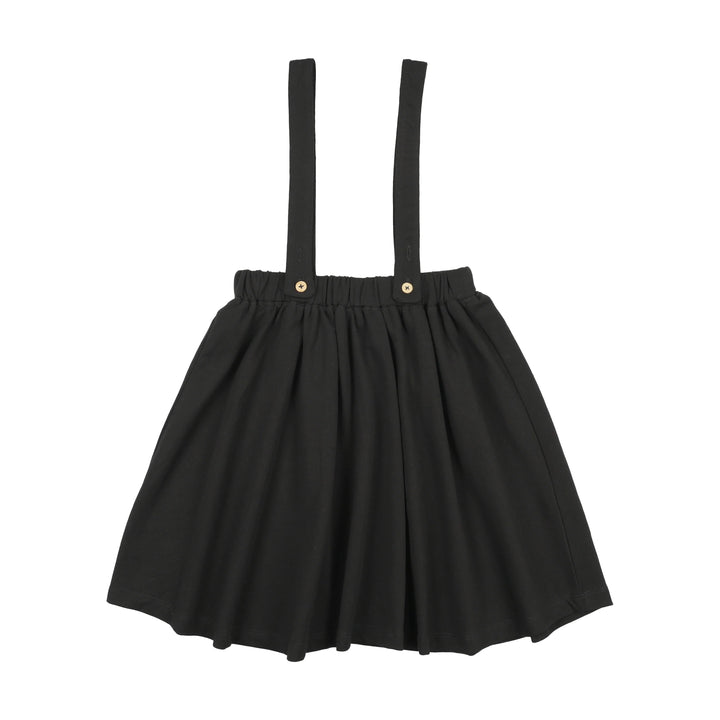 skirt suspender - black