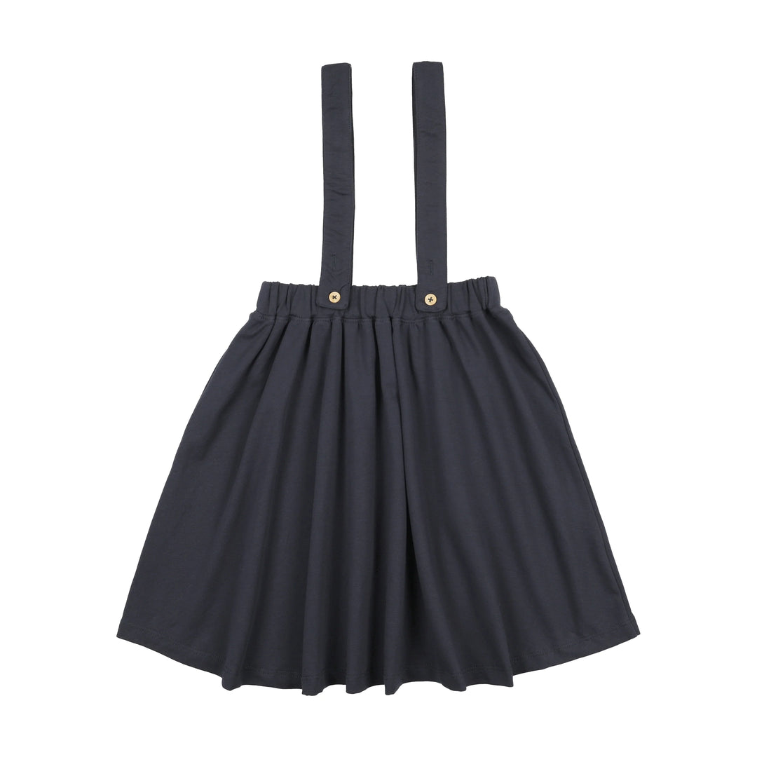 skirt suspender - navy